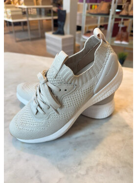 Tamaris sneakers ivory metallic - Sneakers til dame - Tamaris Tamaris sneakers ivory metallic - Sneakers til dame - Tamaris