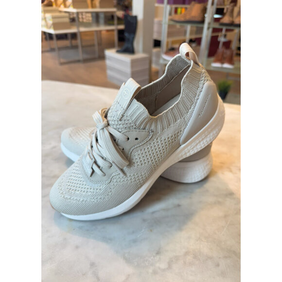 Tamaris sneakers ivory metallic - Sneakers til dame - Tamaris