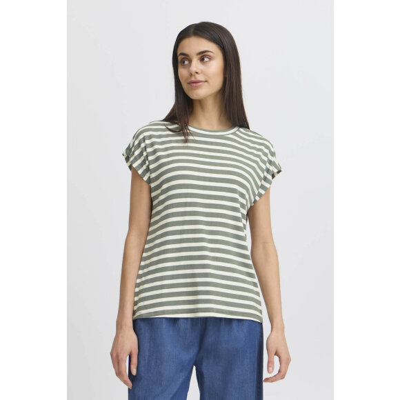 FRANSA - Fransa t-shirts army/off