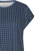 FRANSA - Fransa t-shirts marine/hvid