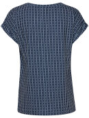 FRANSA - Fransa t-shirts marine/hvid