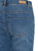 FRANSA - Fransa jeans mellem blå m/slid