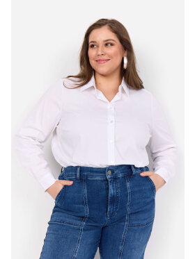 Wasabiconcept skjorte hvid - Overdele til Plus size - Wasabiconcept