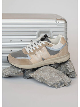 Woden sneakers silver/mink - Sneakers til dame - Woden