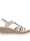 Rieker sandaler beige - Dame - Sandaler - Rieker