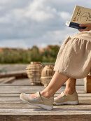 New Feet ballerina sand - Dame - Sko - New Feet