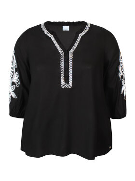 Zhenzi - Zhenzi bluse sort Zhenzi - Zhenzi bluse sort