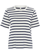 Part Two T-shirt blå/hvid - Dame - T-shirts - Part Two Part Two T-shirt blå/hvid - Dame - T-shirts - Part Two