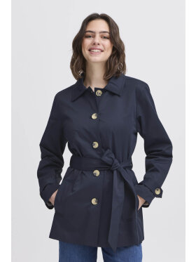 Fransa jakke navy - Jakker & frakker til dame - stort udvalg - FRANSA