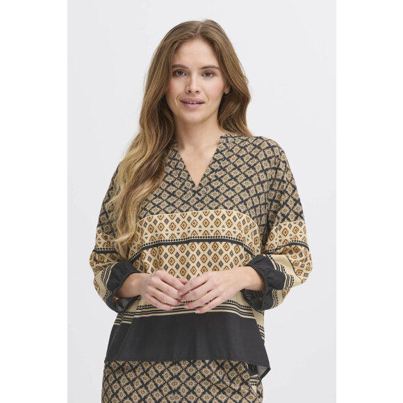 Pulz Bluse - Dame - Bluser - PULZ Jeans