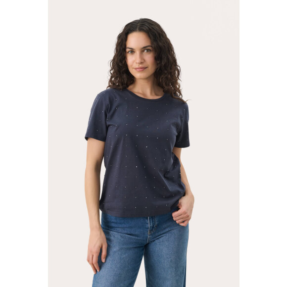 Part Two T-shirt blå - Dame - T-shirts - Part Two Part Two T-shirt blå - Dame - T-shirts - Part Two