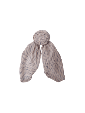 Black Colour tørklæde taupe/prikker - Tørklæder - Black Colour