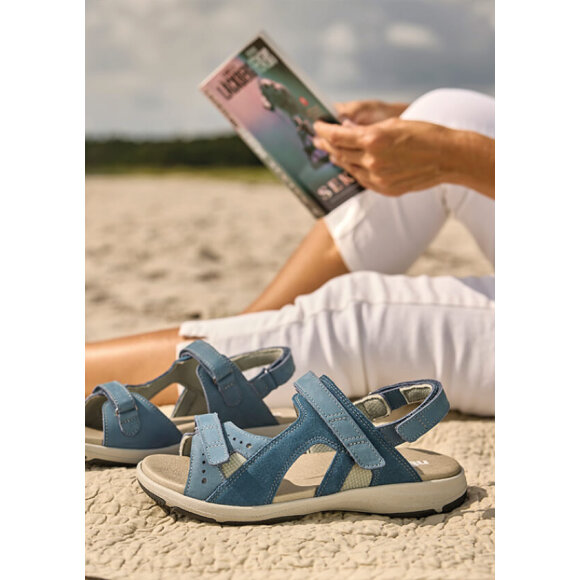 New Feet sandaler jeans blå - Dame - Sandaler - New Feet