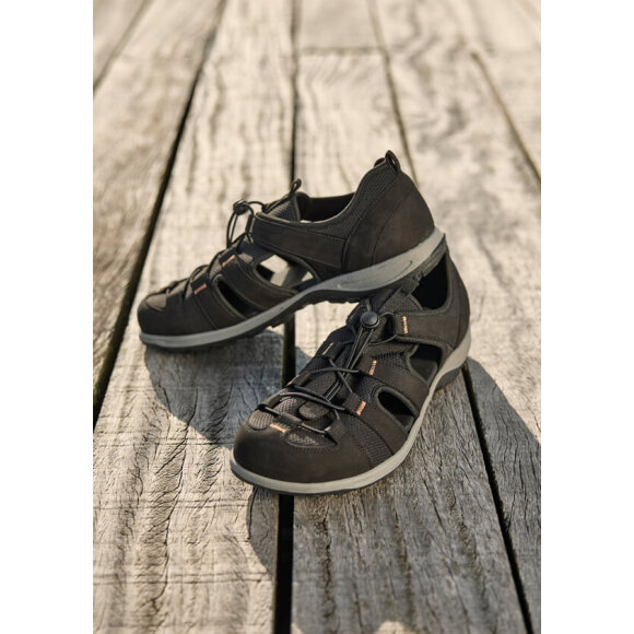 New Feet sko / sandal - sort - Herre - Sandaler - New Feet