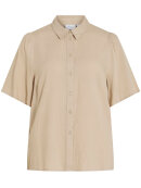 Vila skjorte sand - Skjorter til kvinder - VILA