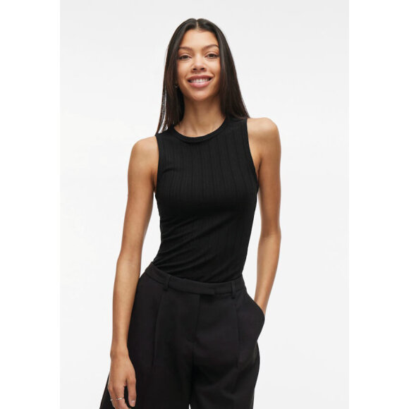 Vila top sort - Toppe til dame - Sommertoppe mm. - VILA