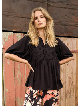 Soyaconcept bluse sort - Dame - Bluser - Soyaconcept Soyaconcept bluse sort - Dame - Bluser - Soyaconcept