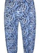 Zhenzi stump buks blå mix - Plus size bukser til kvinder - Zhenzi