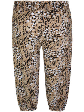 Zhenzi stump buks sand mix - Plus size bukser til kvinder - Zhenzi