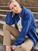 Brandtex jakke denim - Blazer til kvinder - Brandtex Brandtex jakke denim - Blazer til kvinder - Brandtex