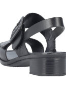 Rieker sandal sort - Dame - Sandaler - Rieker
