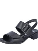 Rieker sandal sort - Dame - Sandaler - Rieker