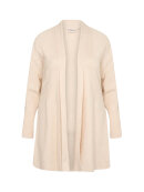Wasabiconcept cardigan sand - Overdele til Plus size - ONLY CarmaKoma