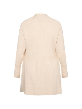 Wasabiconcept cardigan sand - Overdele til Plus size - ONLY CarmaKoma