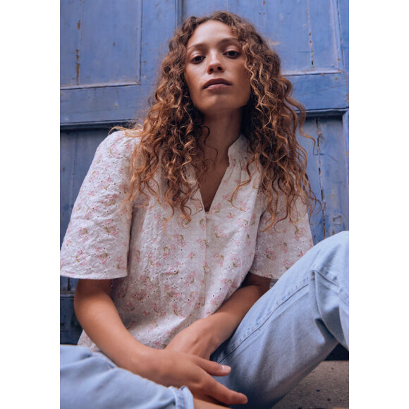 Pulz Bluse - Dame - Bluser - PULZ Jeans