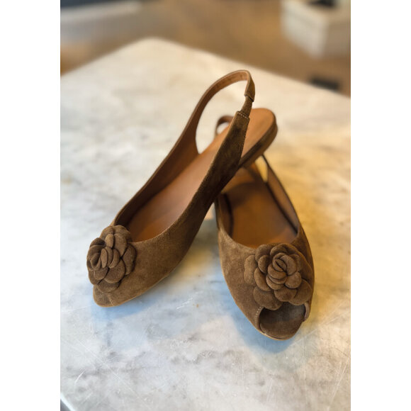 Billi bi - Billi bi sling back tabac