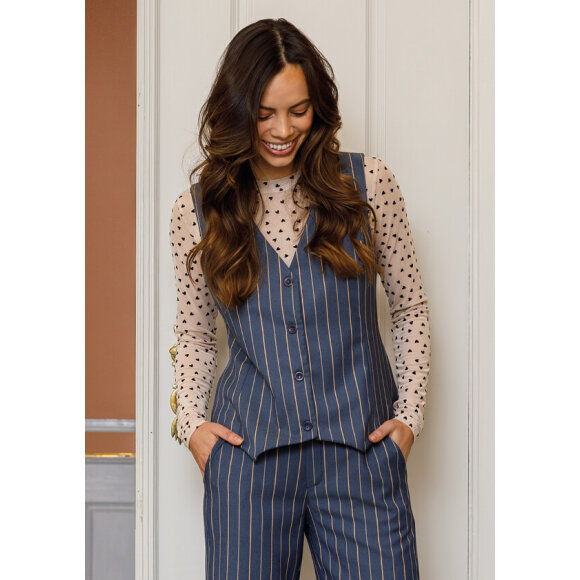 Black Colour vest - Dame - Veste - Black Colour