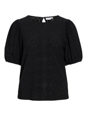 VILA - VILA T-shirt Sort