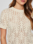 VILA - Vila strik off white