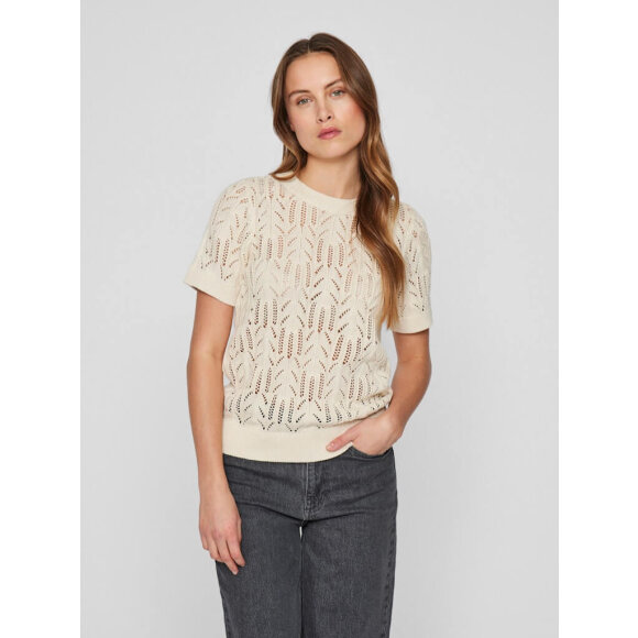 VILA - Vila strik off white