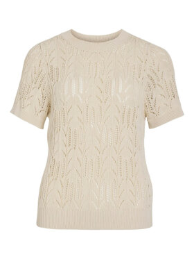 VILA - Vila strik off white