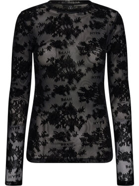 Hype The Detail  - Hype The Detail blonde bluse sort