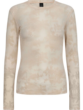 Hype The Detail blonde bluse sand - Dame - Bluser - Hype The Detail 