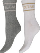 Hype The Detail  - Hype The Detail Sokker 2pk hvid/grå