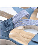 Rieker sandaler blå - Dame - Sandaler - Rieker