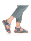 Rieker sandaler blå - Dame - Sandaler - Rieker