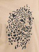 Fransa t-shirt sand - Dame - T-shirts - FRANSA