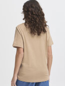 Fransa t-shirt sand - Dame - T-shirts - FRANSA