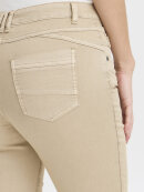 PULZ Jeans - Pulz capri sand