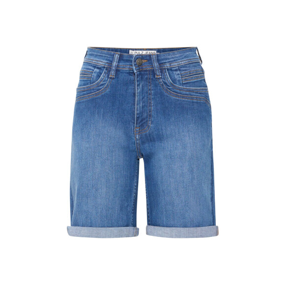PULZ Jeans - Pulz Shorts denim