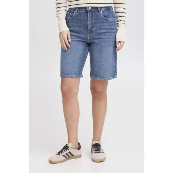 PULZ Jeans - Pulz Shorts denim
