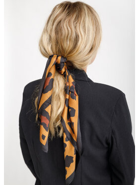 Black Colour tørklæde leo stor - Tørklæder - Black Colour