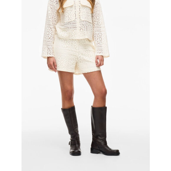 Vila shorts off white - Dame - Shorts & Knickers - VILA