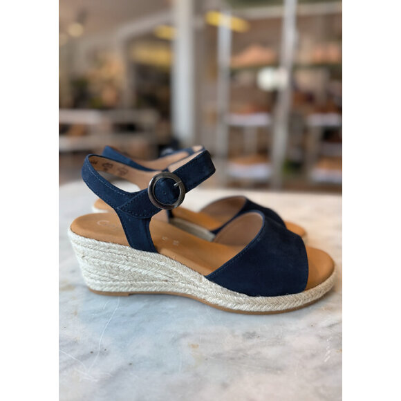 Gabor høje sandaler blå - Dame - Sandaler - Gabor