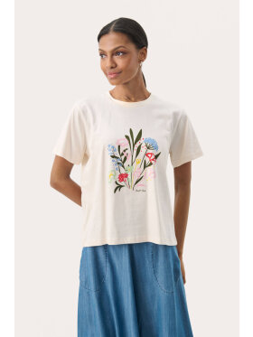 Part Two T-shirt Blomstret - Dame - T-shirts - Part Two