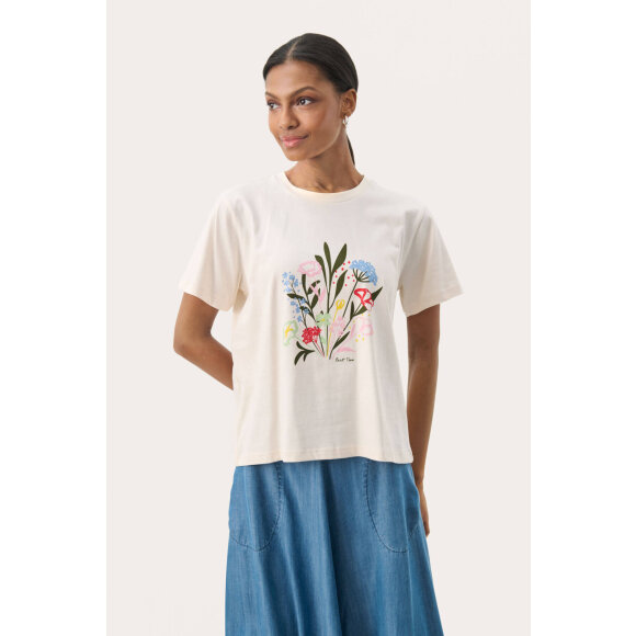 Part Two T-shirt Blomstret - Dame - T-shirts - Part Two Part Two T-shirt Blomstret - Dame - T-shirts - Part Two
